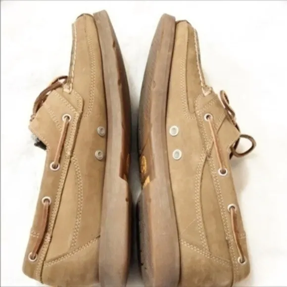 Timberland men’ loafers leather shoes size 13M