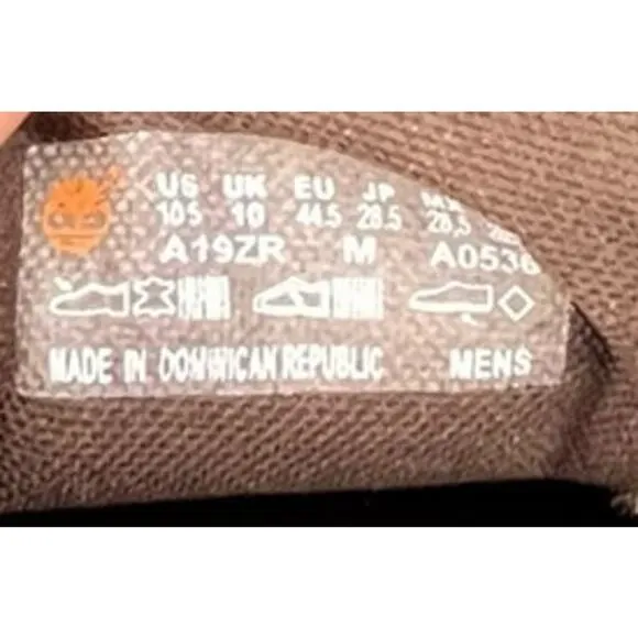 Timberland Men's Piper Cove Leather Boat Shoes Size 10.5 Brown
