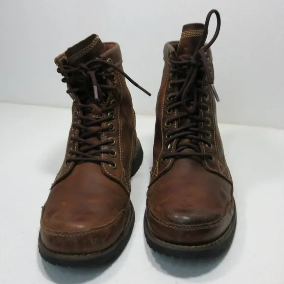 Timberland Oil Tanned Soft Toe Leather Boots Shoes Men's Footwear Sz 8.5 M