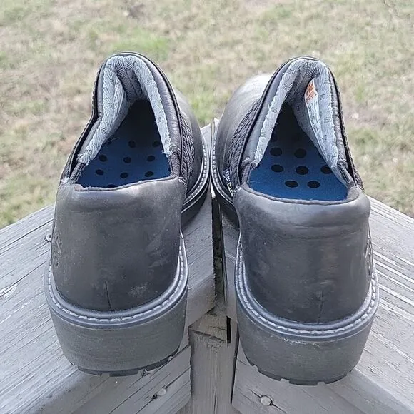 Timberland Pro Riveter slip-on work shoes size 6