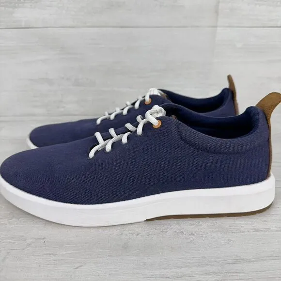 Timberland Sneakers Mens 10 Navy Truecloud Earthkeepers Canvas Trainers Shoes