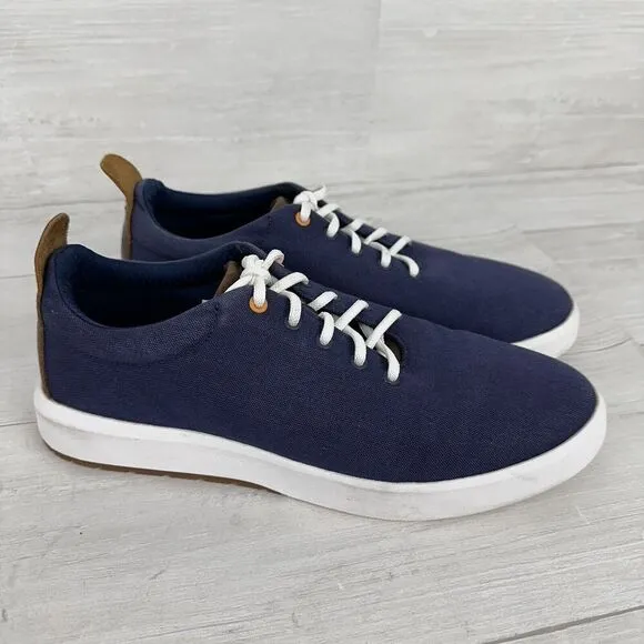 Timberland Sneakers Mens 10 Navy Truecloud Earthkeepers Canvas Trainers Shoes