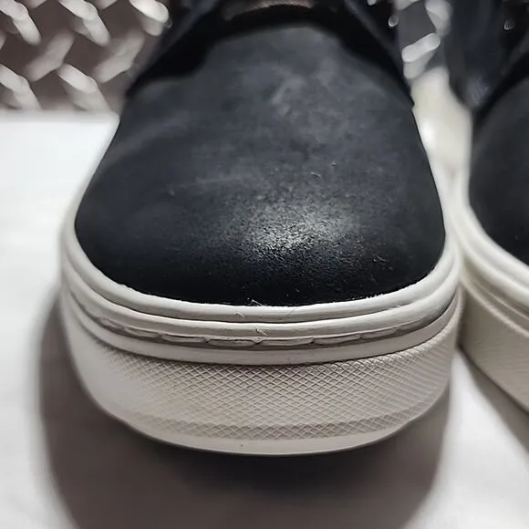 🐽TIMBERLAND🐽BRIA HIGH-TOP CHUKKA NUBUCK LEATHER CHUNKY SOLE LADIES 9 NWOB