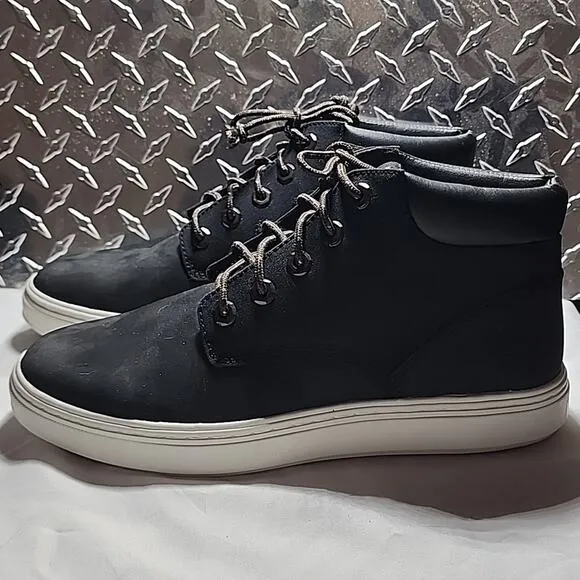 🐽TIMBERLAND🐽BRIA HIGH-TOP CHUKKA NUBUCK LEATHER CHUNKY SOLE LADIES 9 NWOB