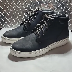 🐽TIMBERLAND🐽BRIA HIGH-TOP CHUKKA NUBUCK LEATHER CHUNKY SOLE LADIES 9 NWOB