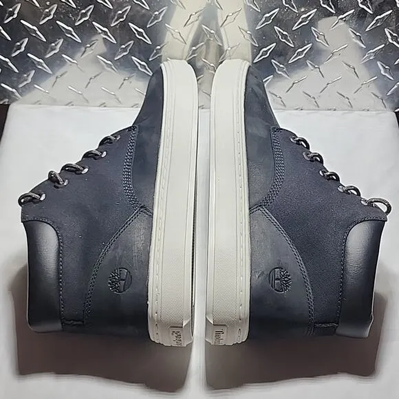 🐽TIMBERLAND🐽BRIA HIGH-TOP CHUKKA NUBUCK LEATHER CHUNKY SOLE LADIES 9 NWOB
