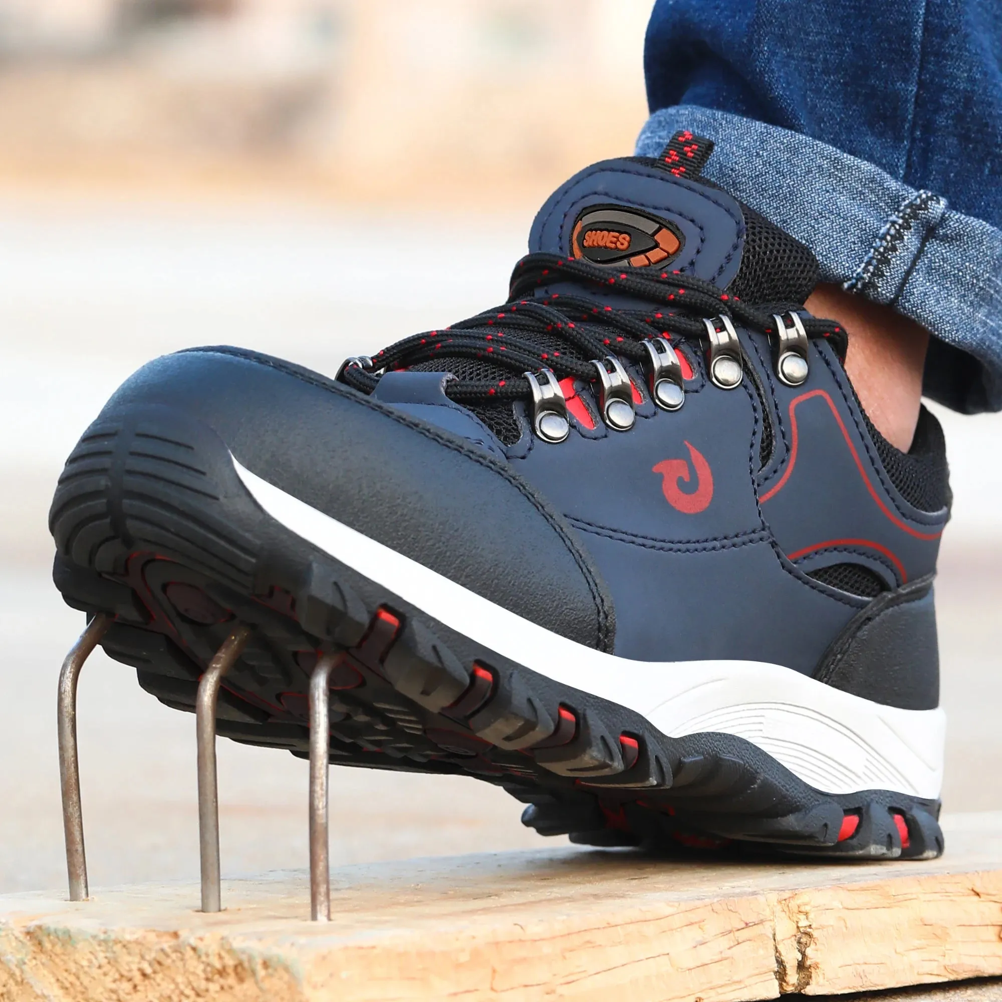 Titan | Men's Steel Toe Work Boots - Puncture-Proof Safety Boots for Maximum Protection