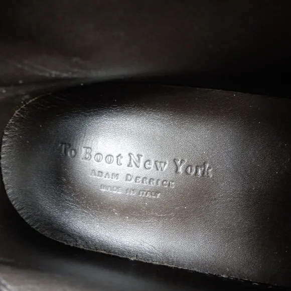 TO BOOT NEW YORK Woodrow Sneaker Chukka Boots Size 7 Anthracite Suede NEW $350