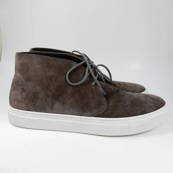 TO BOOT NEW YORK Woodrow Sneaker Chukka Boots Size 7 Anthracite Suede NEW $350