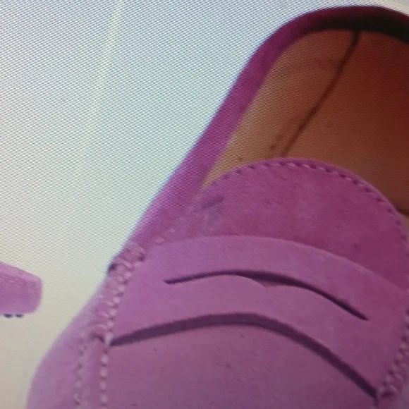 TOD'S new!!..SUEDE GOMMINI PENNY LOAFER..SIZE 39.5