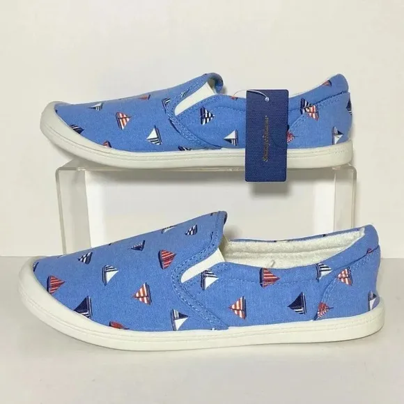 Tommy Bahama Sailboat Slip-On Shoes size 8