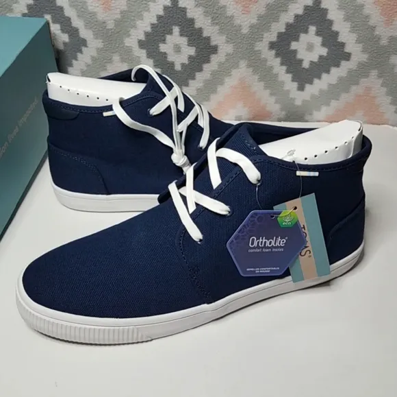 TOMS Carlo Mid-Top Canvas Sneaker
