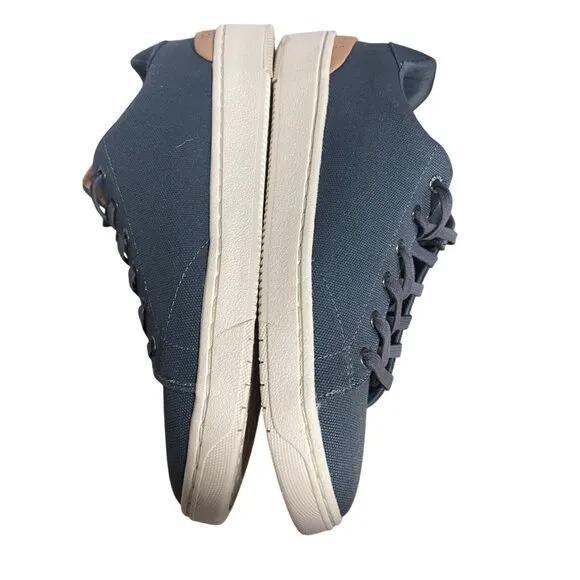 TOMS TRVL Lite 2.0 Navy Blue Canvas Shoes Mens Size 9.5