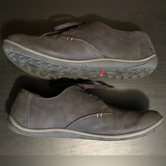 TRUE Linkswear Men's Gray Leather Golf Shoes