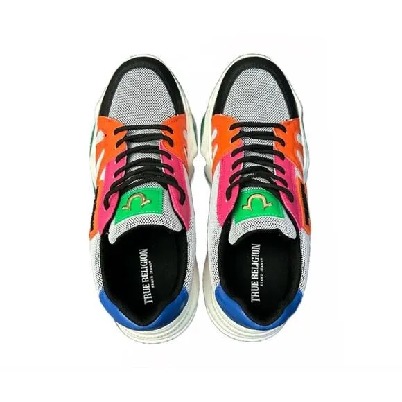 True Religion Ralen Women’s City Soul Sneakers Multi Color‎ Shoes Size 8.5 New