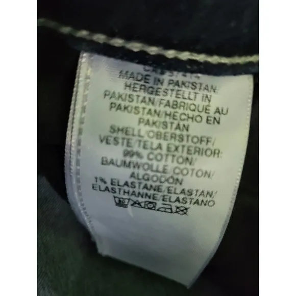 True Religion Rocco Relaxed Skinny Frayed Hem Jeans Acid Wash Women Size 29