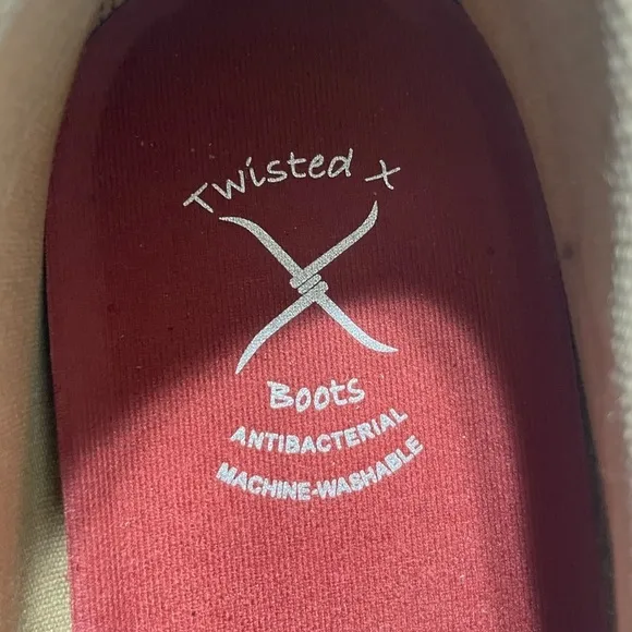 Twisted X ECO boat shoes driving mocs women's size 8.5M