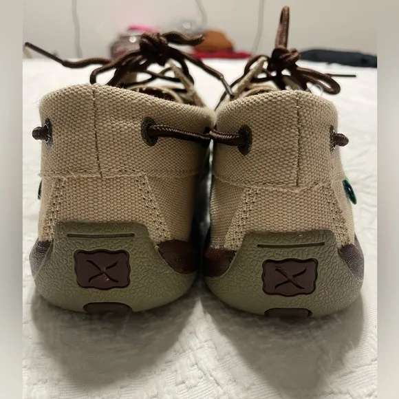 Twisted X ECO boat shoes driving mocs women's size 8.5M