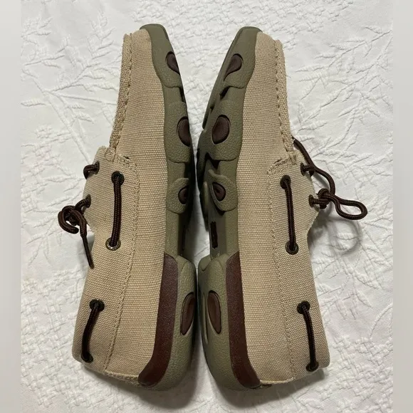 Twisted X ECO boat shoes driving mocs women's size 8.5M