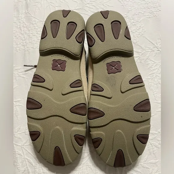Twisted X ECO boat shoes driving mocs women's size 8.5M