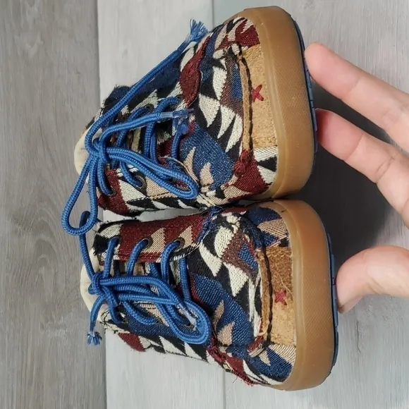 Twisted X Womens Aztec Sneakers shoes sz 6.5M