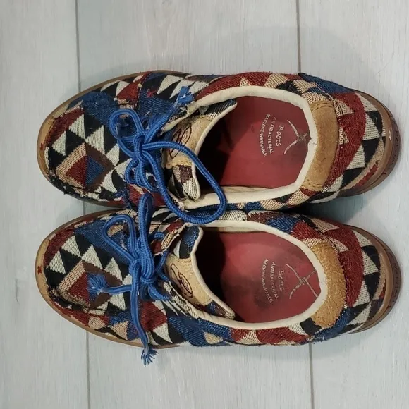Twisted X Womens Aztec Sneakers shoes sz 6.5M