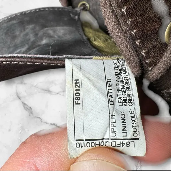 UGG Leighton Chukka Boot 3275 Leather Shoes Chocolate‎ Brown Men Sz 10.5