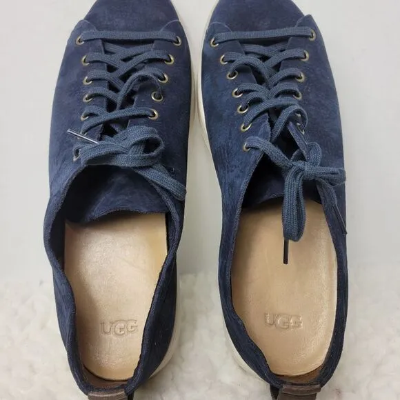 UGG Pismo Men's Sneaker Size 12  Low Nubuk Leather Shoes 1110834