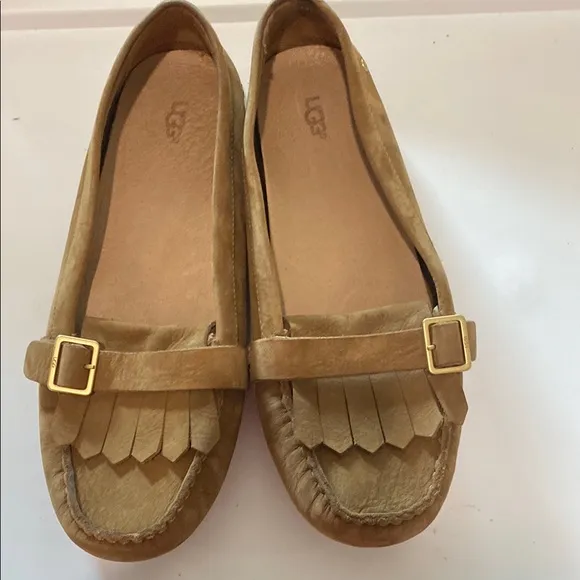 UGG Women's Tan Loafers
