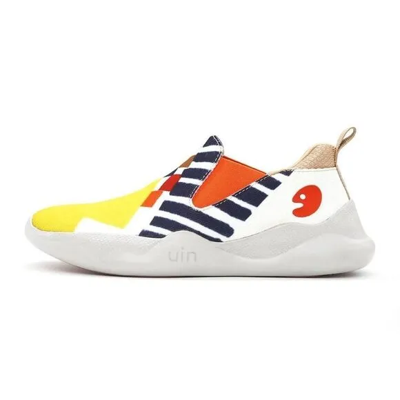 UIN Men's Sneakers Lightweight Walking Comfy Shoes Mijas(Piano Keys ) New No Box