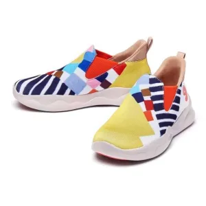 UIN Men's Sneakers Lightweight Walking Comfy Shoes Mijas(Piano Keys ) New No Box