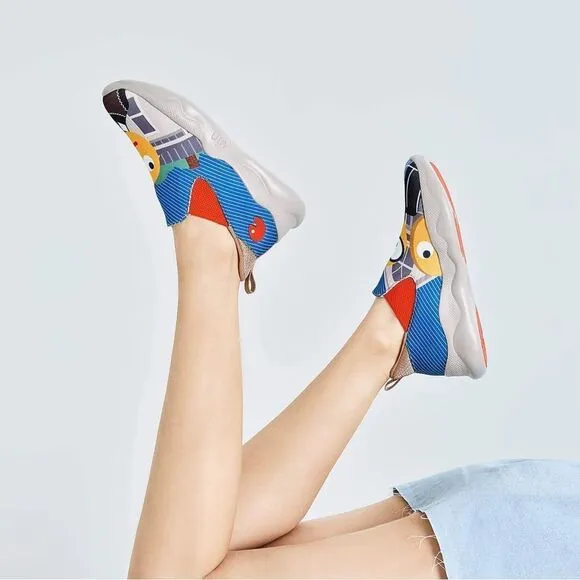 UIN Women's Sneakers Lightweight Walking Comfy Shoes(Hold That Posture)No Box