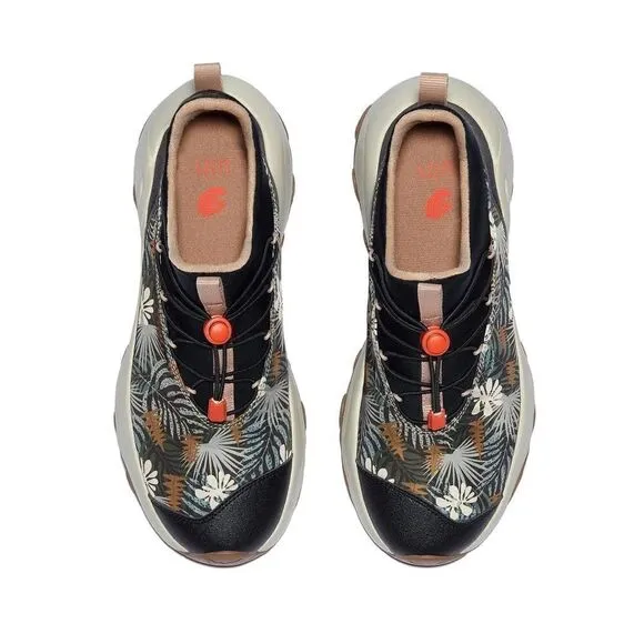 UIN Women's Walking Shoes Non-Slip Comfort Sneaker (Jungle Shadow Cazorla VIII)