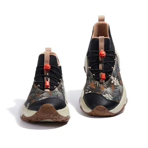 UIN Women's Walking Shoes Non-Slip Comfort Sneaker (Jungle Shadow Cazorla VIII)
