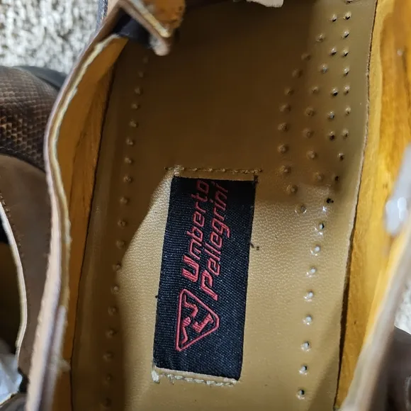 Umberto Pellegrini Brown Italian Leather Shoes - Men sz 12
