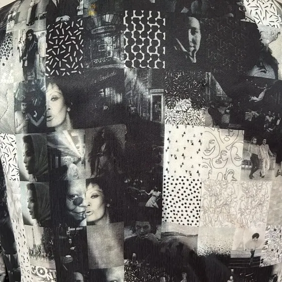 Unbreakable Evolution Collage Button Up Duster