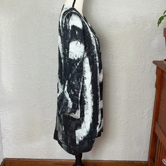 Unbreakable Evolution Collage Button Up Duster
