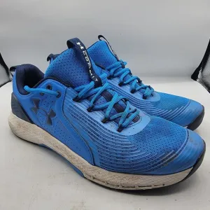 Under Armour Charged Mens 11.5 Blue Shoes Commit TR 3 Training Shoes 3023703-401