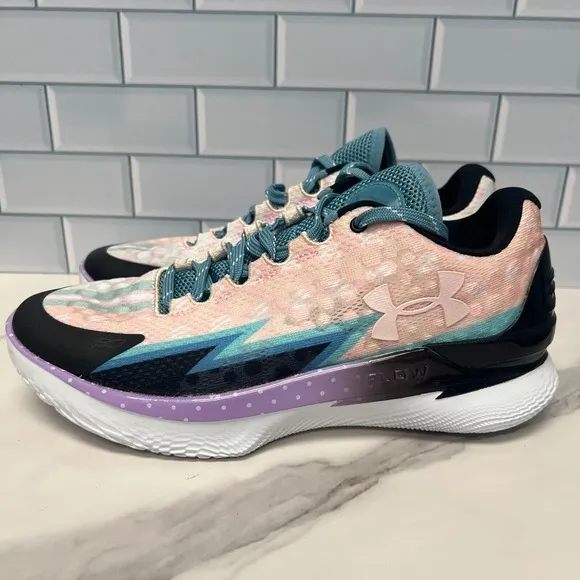 Under Armour Curry 1 Low Flo Draft Day Basketball Shoes 3026278-400 Men 8.5 W 10