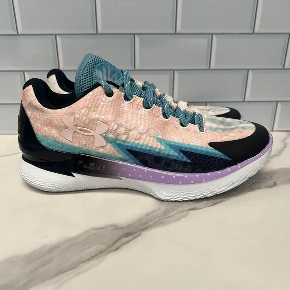 Under Armour Curry 1 Low Flo Draft Day Basketball Shoes 3026278-400 Men 8.5 W 10