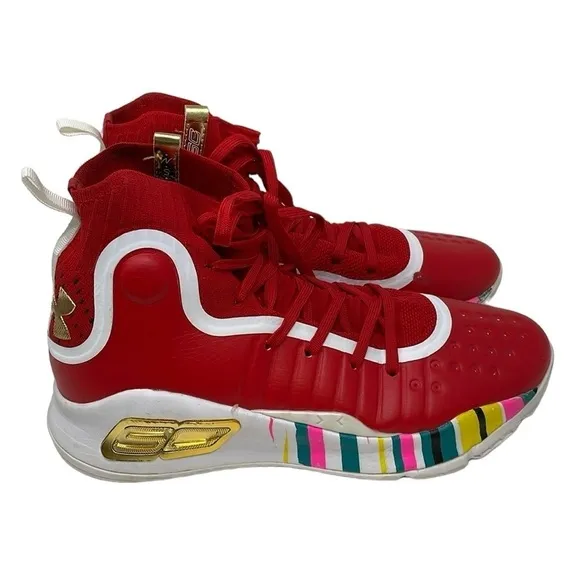 Under Armour Shoes Men’s 10 Steph Curry Chinese New Year Basketball High Tops