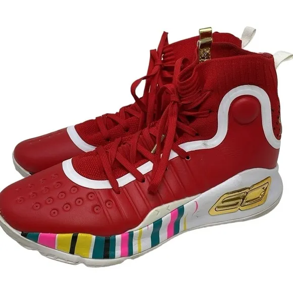Under Armour Shoes Men’s 10 Steph Curry Chinese New Year Basketball High Tops