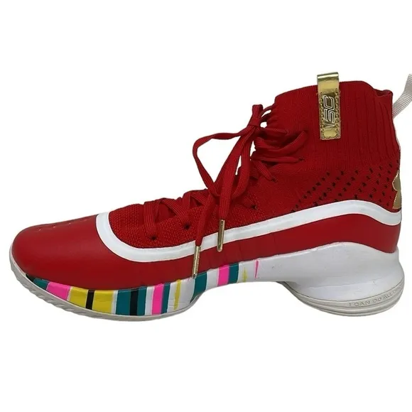 Under Armour Shoes Men’s 10 Steph Curry Chinese New Year Basketball High Tops
