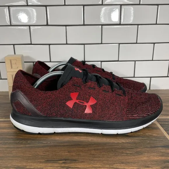 Under Armour SpeedForm Slingride Men's Size 13 Running Shoes Anthem Red Sneakers