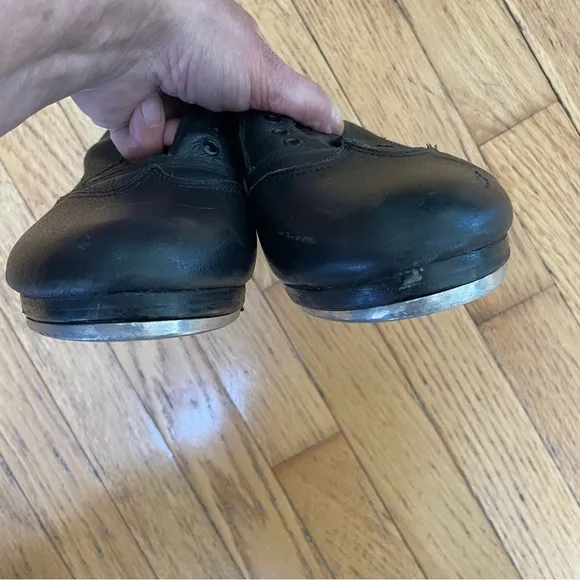 Unisex So Danca Zenith Black LeatherTap Shoes