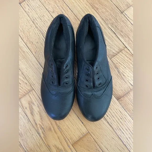 Unisex So Danca Zenith Black LeatherTap Shoes