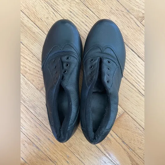 Unisex So Danca Zenith Black LeatherTap Shoes
