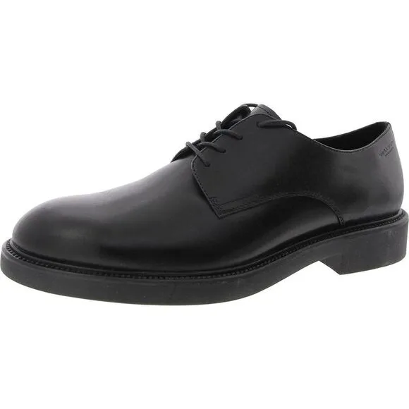 Vagabond Mens 526620120 Black Lace-Up Leather Derby Shoes New