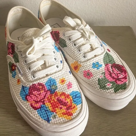 Vans Authentic 44 DX Anaheim Collection Floral Sneakers