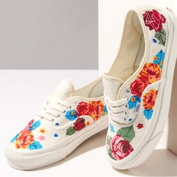 Vans Authentic 44 DX Anaheim Collection Floral Sneakers